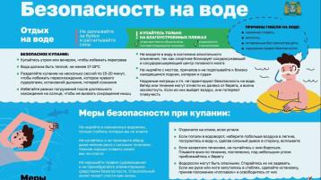 Безопасность на воде.
